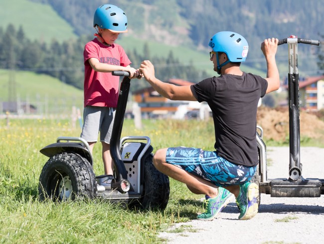 Segway fahren für Kinder in Flachau