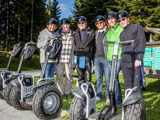 Spaß für alle - die Segwaytour mit Familie und Freunden wird zum unvergesslichen Erlebnis