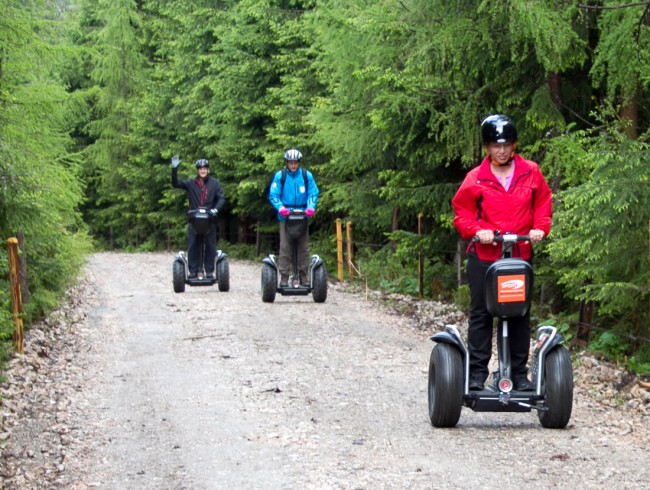 Segway Tour mit Freunden und Familie in Österreich