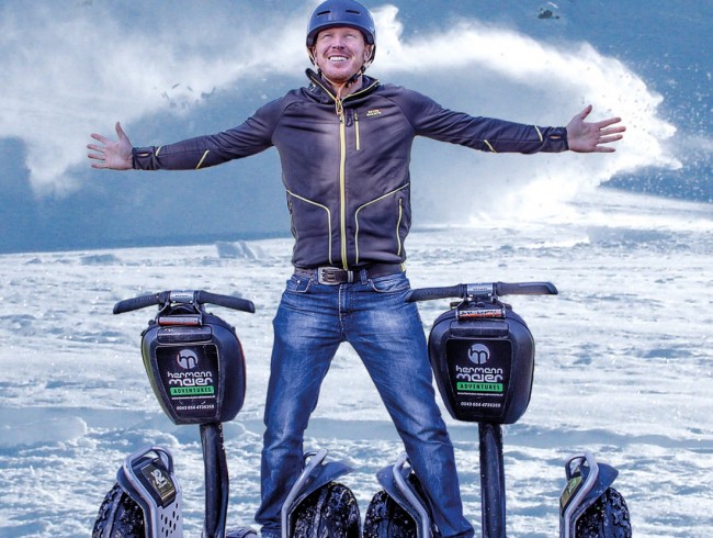 Segway Touren gibt es auch im Winter