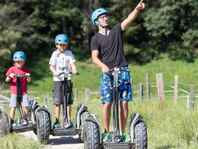 Segway fahren in Flachau - im Parcours oder mit einer Tour durchs Gelände in den Salzburger Bergen