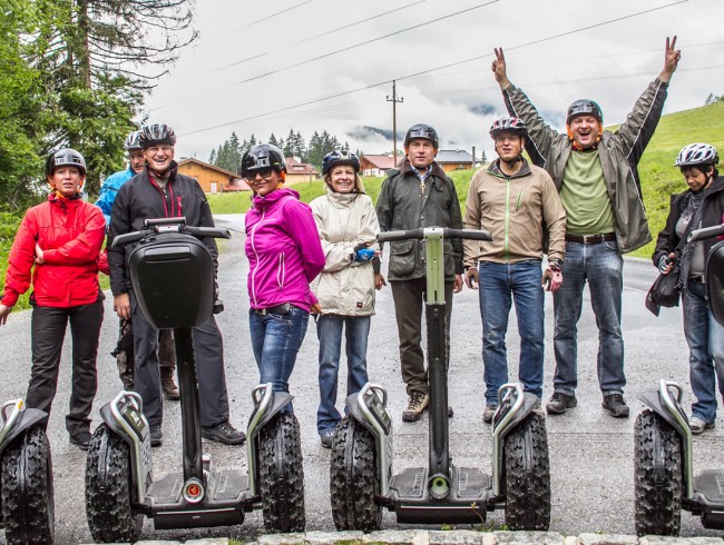 Segway-Touren in der Gruppe